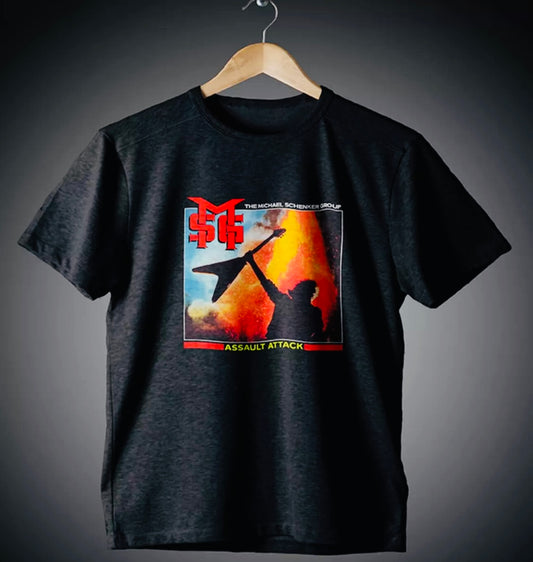 MICHAEL SCHENKER GROUP - Assault Attack - T SHIRT