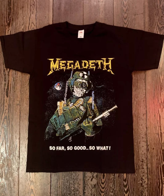 MEGADETH - SO FAR, SO GOOD.. SO WHAT - T SHIRT