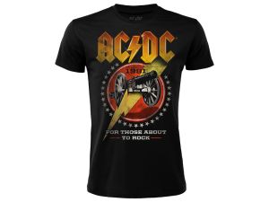 AC/DC - FOR THOSE ABOUT TO ROCK - T SHIRT